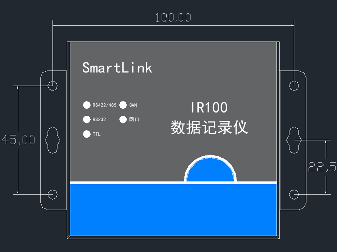 IR100机械尺寸图